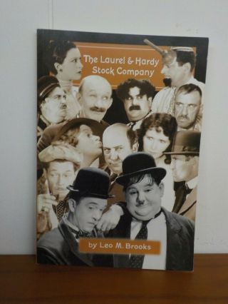Laurel & Hardy Stock Company Book And Hal Roach Book Vg