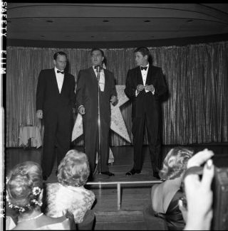 Frank Sinatra Jerry Lewis Danny Thomas Photo Las Vegas Camera Negative