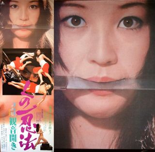 2 - Panel Megumi Hori Female Ninjas In Bed With The Enemy Japanese Movie Poster