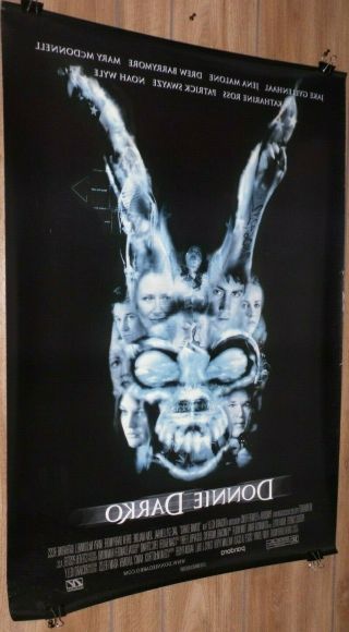 Donnie Darko Ds 1sh Movie Poster Drew Barrymore Patric Swayze Cult Classic
