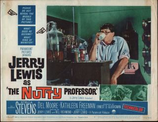 The Nutty Professor 1963 Lobby Card 8 Jerry Lewis 11x14 Movie Poster