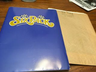 1982 Six Pack Promo Press Kit Kenny Rogers Anthony Michael Hall Diane Lane 12 Ph