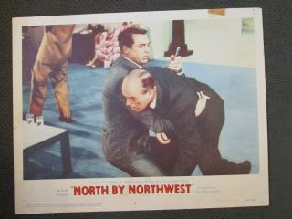 North By Northwest - 1959 Lobby Card - Cary Grant - Hitchcock