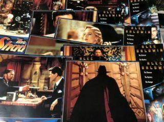 The Shadow Movie - Lobby Cards - Set Of 8 - Alec Baldwin - Universal