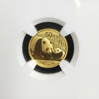 2011 panda 1/10oz gold coin G50Y NGC MS70 3