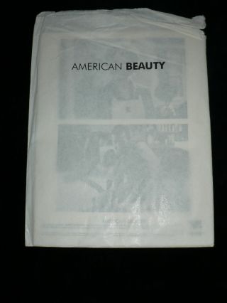 Vintage Movie " American Beauty " Press Photo Kit Set (5) K.  Spacey Annette Bening