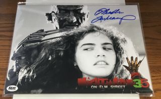 Bam Box Nightmare On Elm Street Art Print Signed By Heather Langenkamp “nancy”