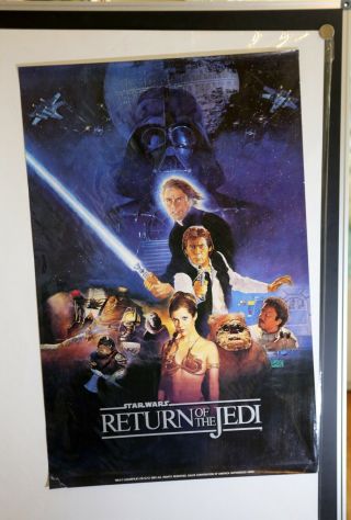Star Wars Episode Vi - Return Of The Jedi Special Edition Movie Poster 1983 - A