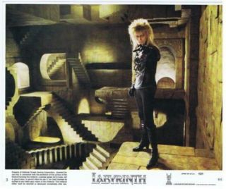 Labyrinth - 1986 - Us Lobby Card Set Of 8 - David Bowie,  Jennifer Connelly - 8x10