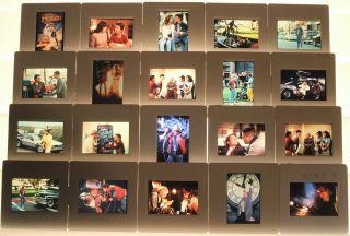 Back To The Future - Michael J Fox - 26 Studio 35mm Slides - Transparencys