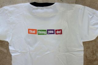 That Thing You Do Rare T - Shirt Movie Promotional Cast & Crew 2