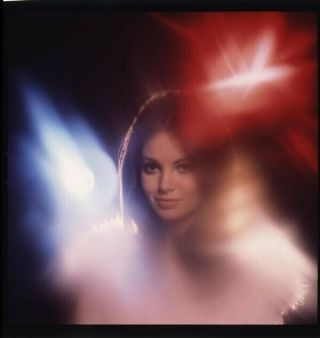 Jaclyn Smith Vivid Color Psychedelic Early Glmaour 2 1/4 Transparency