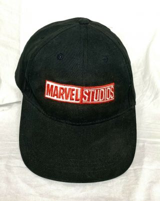 Sdcc Comic Con Marvel Studios Black Baseball Cap Hat Never Worn Mcu
