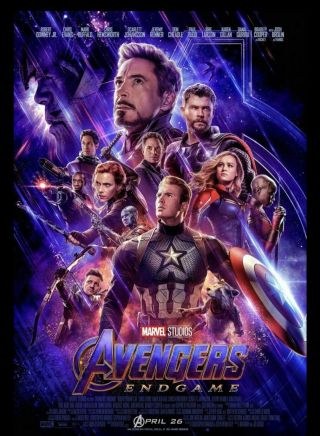 Avengers End Game Final Movie Poster 27x40 1 Sheet Ds