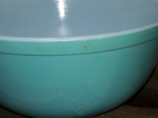 Vintage PYREX 403 Robin Egg Turquoise Blue Mixing Nesting Bowl USA 2 1/2 QT 2
