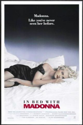 Truth Or Dare: In Bed With Madonna - 1991 - Orig 27x40 Movie Poster - Madonna