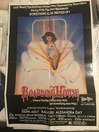 Boardinghouse - John Wintergate - Movie Poster 27x40 One Sheet - Folded