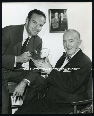 Stan Laurel Screen Actors Guild Sag Award Charlton Heston Photo
