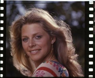 Lindsay Wagner Smiling Close Up Portrait Bionic Woman Transparency
