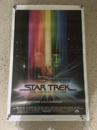 Orig 1979 Star Trek “the Motion Picture” Movie Poster - Adv.  1 Sheet 790177