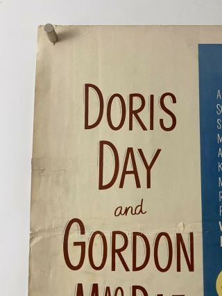 ON MOONLIGHT BAY Movie Poster (Good) Half Sheet 1951 Doris Day 129 2