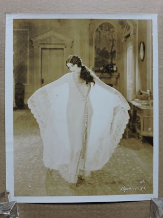 Alma Rubens In A Transparent Dress Silent Portrait Photo 1924 Fox