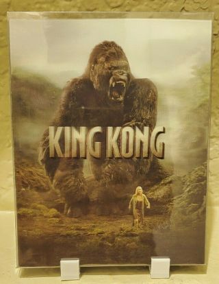 King Kong Hdzeta Blu - Ray Steelbook Lenticular Slipcover