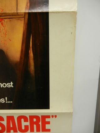 The Texas Chainsaw Massacre (Line Cinema,  R - 1980 Movie Poster 27x41 3