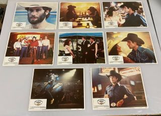 1980 Urban Cowboy 11x14 Lobby Card Full Set John Travolta Movie Poster
