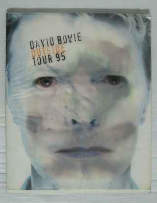 David Bowie Outside Tour 95 Official Program Book Nine Inch Nails Ziggy Stardust