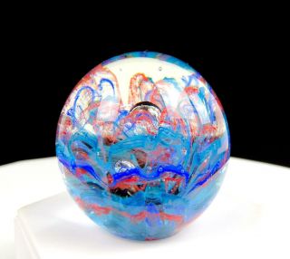 DYNASTY GALLERY HEIRLOOM COLLECTIBLES ORANGE TURQUOISE BLUE 2 1/4 