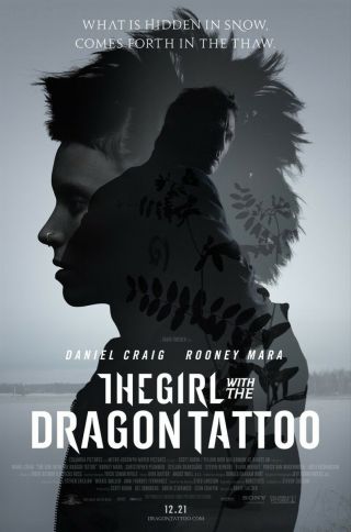 The Girl With The Dragon Tattoo Double Sided 27x40 Movie Poster 2011