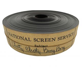 Chitty Chitty Bang Bang 1968 35mm Film Movie Trailer Dick Van Dyke