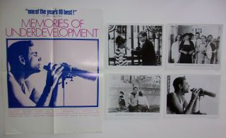 Film Poster Memories Of Underdevelopment 1968 Cuban Cinema,  Photos Press Kit