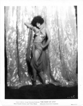 Vilma Banky Movie Photo The Night Of Love 1927