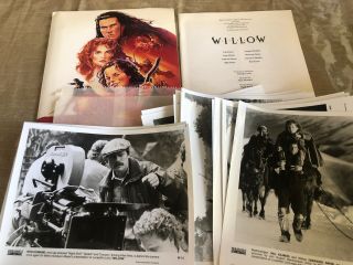 Willow 1988 Press Kit With 16 Photos,  Prod Info Bios