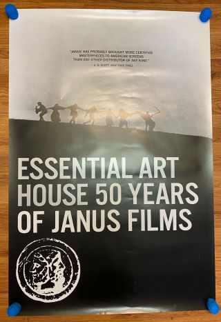 Essential Art House 50 Years Of Janus Films [27x40 Promo Poster]