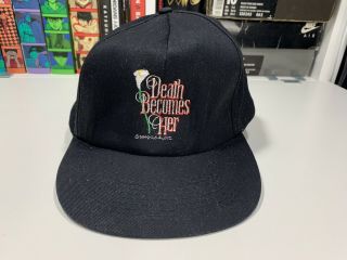 1992 Death Becomes Her Promotional Hat Meryl Streep Goldie Hawn Bruce Willis