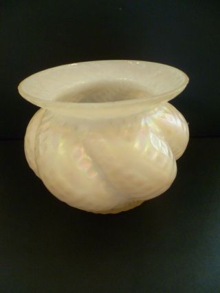 Loetz / Kralik Art Nouveau Design Iridescent Glass Vase STUNNING 2