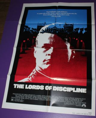 The Lords Of Discipline Movie Poster One Sheet