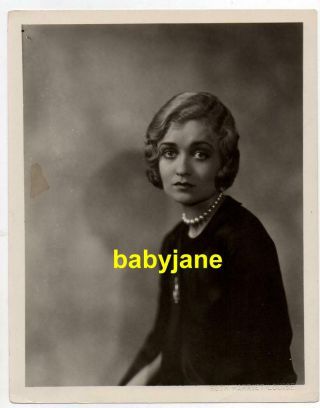 Constance Bennett 8x10 Photo Taken By Ruth Harriet Louise 1925 Mgm Dbwt