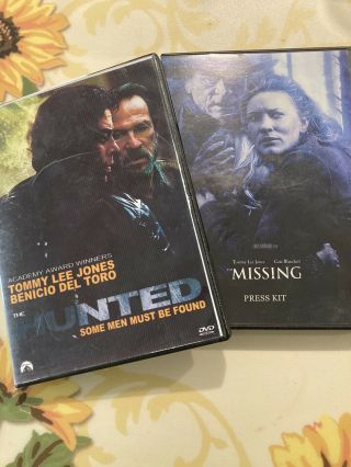 Tommy Lee Jones Memorabilia Hunted Press Package Autographed Pictures DVD 3