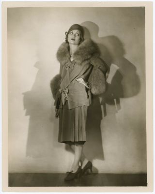 Elegant Flapper Constance Bennett 1929 Edwin Bower Hesser Photograph