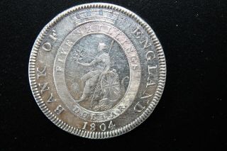 Attractive 1804 Bank Of England Dollar - Struck Over 8 Reales Of Ferdin Vii