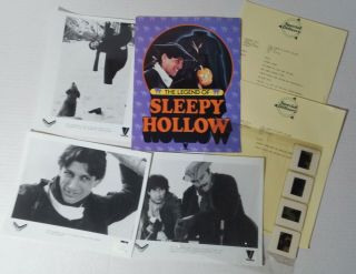 " Legend Of Sleepy Hollow " 1980 Tv Movie 80s Syndication Press Kit Jeff Goldblum