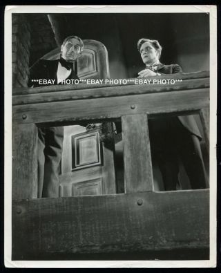 Dr Jekyll And Mr Hyde Fredric March With Edgar Norton Owned Photo