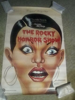 The Rocky Horror Show Roxy Cast Poster 24 " X 36 "