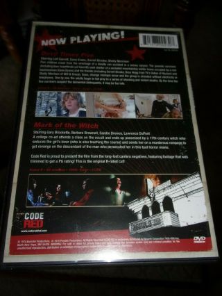 DEVIL TIMES FIVE/MARK OF THE WITCH - DOUBLE FEATURE DVD - OPENED/NEVER WATCHED 2