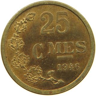 Luxembourg 25 Centimes 1946 Essai Top T80 357