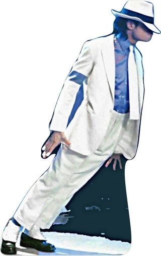 Michael Jackson - Smooth Criminal 70 " Tall Life Size Cardboard Cutout Standee